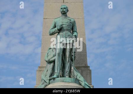 Herzog-Adolph-Denkmal, Landesdenkmal, Biebricher Allee, Adolfshöhe, Wiesbaden, Hesse, Deutschland *** monument du duc Adolphe, monument d'État, Biebricher Allee, Adolfshöhe, Wiesbaden, Hesse, Allemagne Banque D'Images