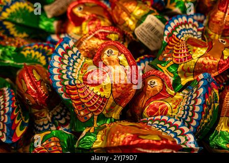 Li-Lac Chocolates est la plus ancienne Chocolate House de Manhattan - depuis 1923 - a une boutique dans Grand Central terminal Market, New York City, USA 2024 Banque D'Images