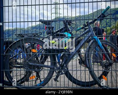 parking de vélos ou vélos, place de parking pour vélos dans le parking de la ville de vélos ou de vélos Banque D'Images