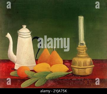 Henri Rousseau / « nature morte », 1910. Musée : COLLECTION PRIVÉE. Banque D'Images