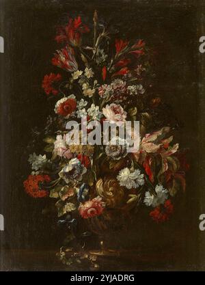 Juan de Arellano / 'vase de fleurs', 17ème siècle, École espagnole, toile, 103 cm x 77 cm, P00595. MUSÉE : MUSEO DEL PRADO, MADRID, ESPAGNE. Banque D'Images