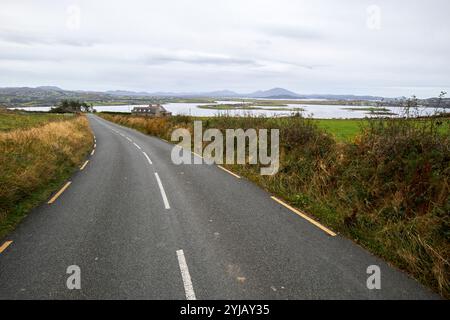 wild atlantic way à l'île roy view leat beg , comté de donegal, république d'irlande Banque D'Images