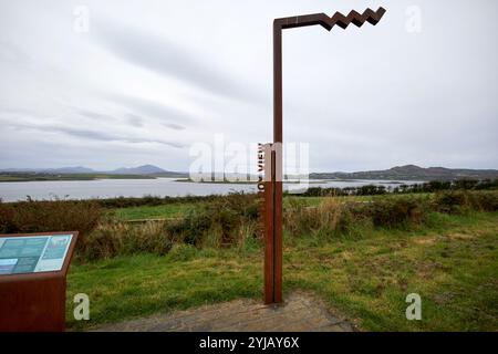 wild atlantic way discovery point à island roy view, comté de donegal, république d'irlande Banque D'Images