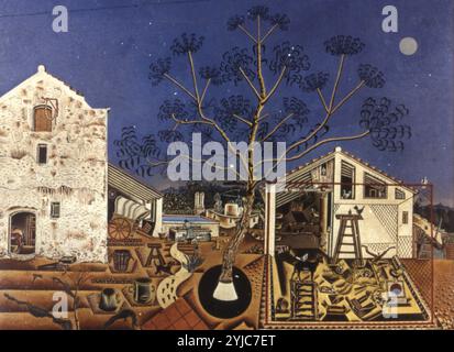 La granja/1921-22. MUSÉE : ÉTAT ERNEST HEMINGWAY NEW YORK EEUU. AUTEUR : JOAN MIRO Y FERRA. Banque D'Images