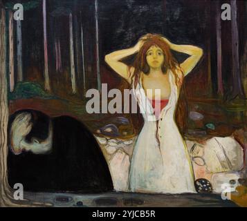 Edvard Munch (1863-1944). Peintre norvégien. Cendres, 1894. Galerie nationale. Oslo. La Norvège. Banque D'Images