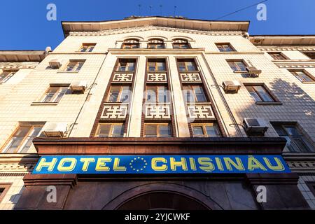 Hotel Chisinau, Chisinau, Moldova Banque D'Images