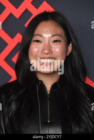 Hollywood, États-Unis. 13 novembre 2024. Awkwafina arrive à la première de Hulu "Interior Chinatown" à Los Angeles qui s'est tenue au Linwood Dunn Theater le 13 novembre 2024 à Hollywood, CA. © ALO/AFF-USA.com crédit : AFF/Alamy Live News Banque D'Images