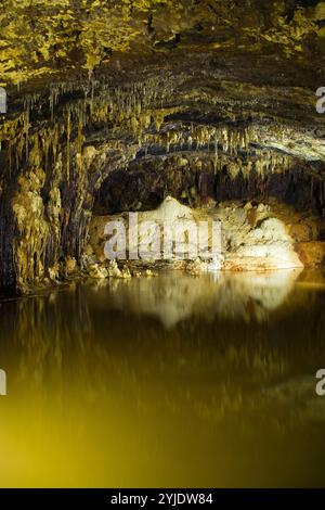 Grottes de fées à Saalfeld, Thuringe,, Feengrotten à Saalfeld, Thueringen, Banque D'Images
