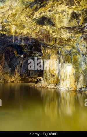 Grottes de fées à Saalfeld, Thuringe,, Feengrotten à Saalfeld, Thueringen, Banque D'Images