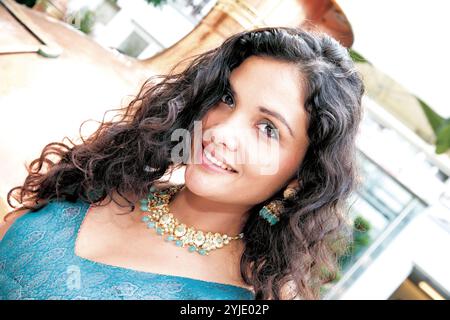 Ayesha Kapur la plus jeune actrice indienne à recevoir un Filmfare Award pour un rôle secondaire dans Black 2006 au Festival du film indien de Stuttgart 2024. Banque D'Images