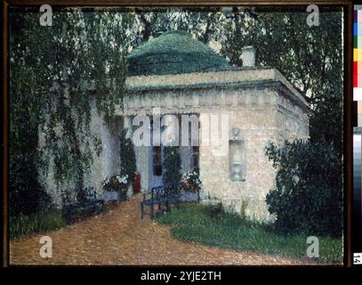 Pavillon de jardin à Kuzminki. Musée : State A. Radishchev Art Museum, Saratov. Auteur : Igor Emmanuilovich Grabar. Copyright : cette œuvre n'est pas dans le domaine public. Il est de votre responsabilité d'obtenir toutes les autorisations de tiers nécessaires auprès du gestionnaire de droits d'auteur dans votre pays avant la publication. Banque D'Images