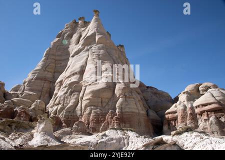 Sidestep Canyon est situé dans la zone de White Sands du Grand Staircase - Escalante National Monument dans l'Utah, États-Unis., Der Sidestep Canyon liegt im Wh Banque D'Images