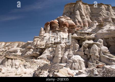 Sidestep Canyon est situé dans la zone de White Sands du Grand Staircase - Escalante National Monument dans l'Utah, États-Unis., Der Sidestep Canyon liegt im Wh Banque D'Images