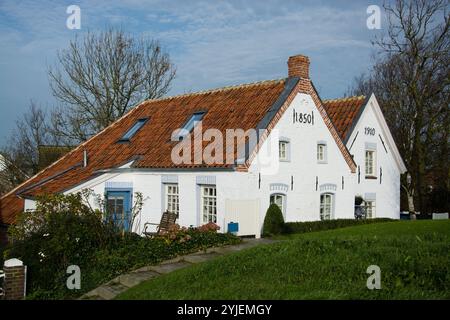 Greetsiel est un district de la municipalité de Krummhörn dans le district d'Aurich en basse-Saxe, Allemagne., Greetsiel ist ein Ortsteil der Gemeinde Kru Banque D'Images