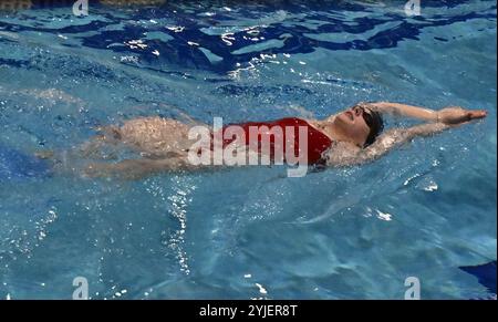 Belek, Turquie. 14 novembre 2024. L'athlète belge Fleur Verdonck en action lors de l'étape annuelle de Team Belgium (13-20/11), à Belek, Turquie, jeudi 14 novembre 2024, BELGA PHOTO ERIC LALMAND crédit : Belga News Agency/Alamy Live News Banque D'Images