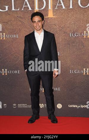 Rome, Italie. 14 novembre 2024. Auditorium Parco della Musica première de 'Gladiator II', sur la photo:. Crédit : Agence photo indépendante/Alamy Live News Banque D'Images