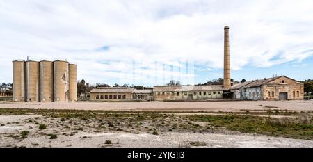 Le site historique des cimenteries (les fondations) à Portland, dans le centre-ouest de la Nouvelle-Galles du Sud Banque D'Images