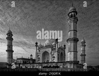Le Bibi Ka Maqbara est une tombe située dans la ville d'Aurangabad état Maharashtra Banque D'Images