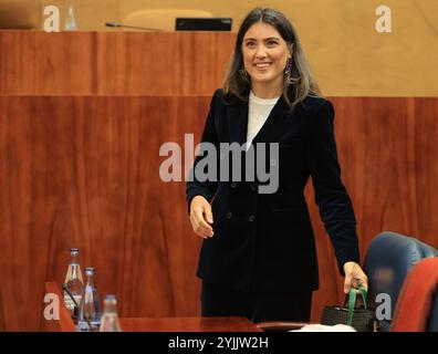 Madrid, le 24 octobre 2024. Session plénière ordinaire de l'Assemblée de Madrid. Photo : Jaime García. Archdc. Crédit : album / Archivo ABC / Jaime García,Jaime García Banque D'Images