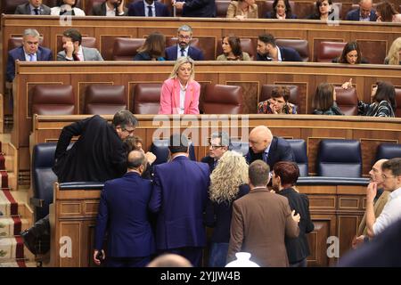 Madrid, 10/30/2024. Congrès des députés. Session complète de contrôle du Gouvernement. La session de contrôle est suspendue en raison de la DANA. Photo : Jaime García. ARCHDC. Crédit : album / Archivo ABC / Jaime García Banque D'Images