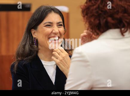 Madrid, le 24 octobre 2024. Session plénière ordinaire de l'Assemblée de Madrid. Photo : Jaime García. Archdc. Crédit : album / Archivo ABC / Jaime García,Jaime García Banque D'Images