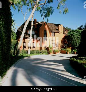 ÉTATS-UNIS. Californie. Los Angeles. Beverly Hills. L'ancienne maison de Stan Laurel. Banque D'Images