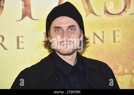 Roma, Latium. 15 novembre 2024. Luca Marinelli pendant le film Photocall Mufasa le roi lion à Rome, Italie, 15 novembre 2024 crédit : massimo insabato/Alamy Live News Banque D'Images