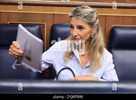 Madrid, 10/30/2024. Congrès des députés. Session complète de contrôle du Gouvernement. La session de contrôle est suspendue en raison de la DANA. Photo : Jaime García. ARCHDC. Crédit : album / Archivo ABC / Jaime García Banque D'Images