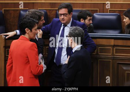 Madrid, 10/30/2024. Congrès des députés. Session complète de contrôle du Gouvernement. La session de contrôle est suspendue en raison de la DANA. Photo : Jaime García. ARCHDC. Crédit : album / Archivo ABC / Jaime García Banque D'Images