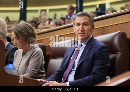 Madrid, 10/30/2024. Congrès des députés. Session complète de contrôle du Gouvernement. La session de contrôle est suspendue en raison de la DANA. Photo : Jaime García. ARCHDC. Crédit : album / Archivo ABC / Jaime García Banque D'Images