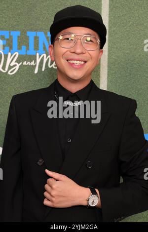 West Hollywood, CA. 14 novembre 2024. Justin Wu à la première de Tubi's Sidelinée : The QB and me le 4 novembre 2024 au London West Hollywood à West Hollywood, Californie. Crédit : Faye Sadou/Media Punch/Alamy Live News Banque D'Images