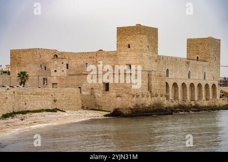 DAS Castello Svevo in Trani, Apulien, Italien, Europa | Castello Svevo Trani, Apulia, Italie, Europe Banque D'Images