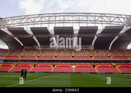 KAYSERI, Turquie. 15 novembre 2024. Vue générale lors d'une séance d'entraînement au Kadir Has Stadium avant le match de l'UEFA Nations League 2025 entre la Turquie et le pays de Galles au Kadir Has Stadium le 16 novembre (pic by John Smith/FAW) crédit : Football Association of Wales/Alamy Live News Banque D'Images