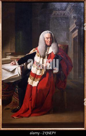 William Murray, 1er comte de Mansfield, (1705-1793), vers 1783, par John Singleton Copley, National Portrait Gallery, Londres, Royaume-Uni. Banque D'Images