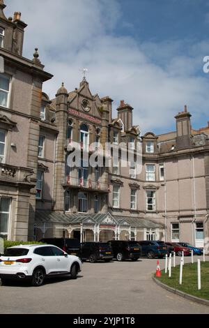 L'hôtel Victoria, East Street, Newquay, Cornwall. Angleterre, Royaume-Uni Banque D'Images