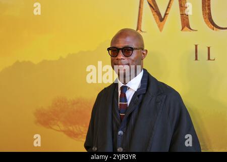 Rome, Italie. 15 novembre 2024. The Space Cinema Moderno, Rome, Italie, 15 novembre 2024, Barry Jenkins lors de la Photocall du film MUFASA - il Re Leone le 15 novembre 2024 au Cinema The Space, Rome, Italie pendant MUFASA - il Re Leone - News Credit : Live Media Publishing Group/Alamy Live News Banque D'Images