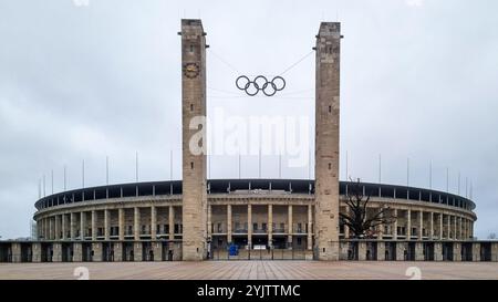 Allemagne Berlin Hollandais voyage stade Olimpic Banque D'Images