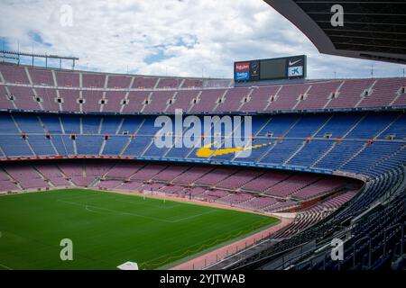 Stade Barcelone Nou Camp Banque D'Images