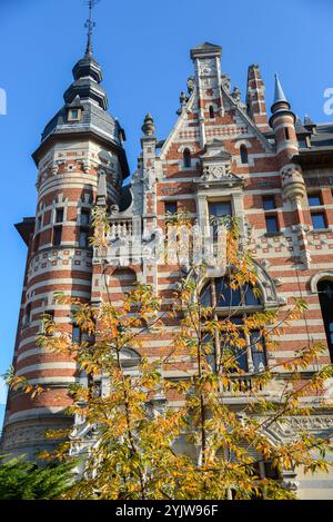 Maisons Art nouveau à Cogels-Osylei, Anvers, Belgique Banque D'Images