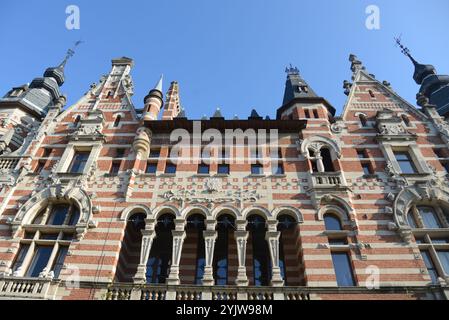 Maisons Art nouveau à Cogels-Osylei, Anvers, Belgique Banque D'Images