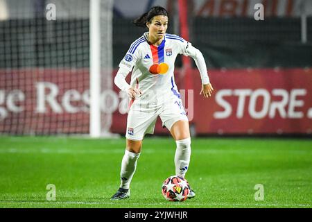 Rome, Italie. 14 novembre 2024. Dzsenifer MAROZSAN de Lyon lors de la Ligue des champions féminine de l'UEFA, match de football du Groupe A entre L'AS Roma et l'Olympique Lyonnais le 13 novembre 2024 au stade Tre Fontane à Rome, Italie - photo Matthieu Mirville (M Insabato)/DPPI crédit : DPPI Media/Alamy Live News Banque D'Images