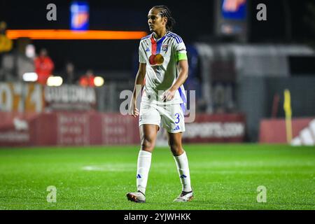 Rome, Italie. 14 novembre 2024. Wendie RENARD de Lyon lors de la Ligue des champions féminine de l'UEFA, match de football du Groupe A entre L'AS Roma et l'Olympique Lyonnais le 13 novembre 2024 au stade Tre Fontane de Rome, Italie - photo Matthieu Mirville (M Insabato)/DPPI crédit : DPPI Media/Alamy Live News Banque D'Images