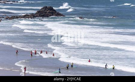 Célèbre hikingtrail Rota Vicentina le long de la côte ouest du Portugal Banque D'Images