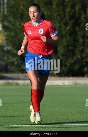 Cercola, Italie, 16 novembre 2024 Melania Martinovic de Napoli Femminile look pendant le Soccer - Italien Serie A Women entre Napoli Femminile vs ACF Fiorentina :Agostino Gemito/ Alamy Live News Banque D'Images