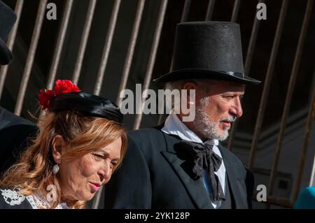 La procession des frères morts dans le district de Sanità. Naples Banque D'Images
