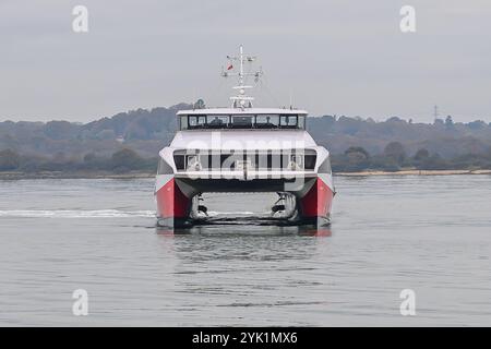 Ferry Red Jet 7 Banque D'Images