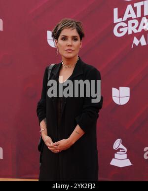 Miami, États-Unis. 15 octobre 2024. Rubio assiste à la 25e cérémonie annuelle des Latin GRAMMY Awards au Kaseya Center le 14 novembre 2024 à Miami, en Floride. Photo : Guille Briceno crédit : Imagespace/Alamy Live News Banque D'Images