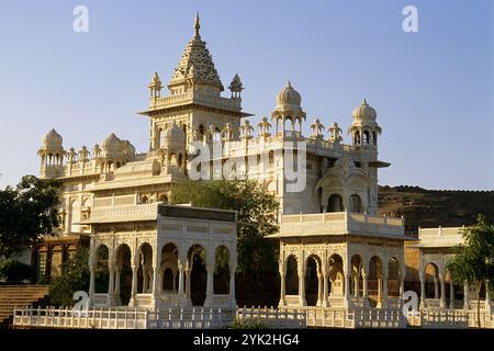 Jaswant Thada, cénotaphe. Jodhpur. Rajasthan. Inde. Banque D'Images