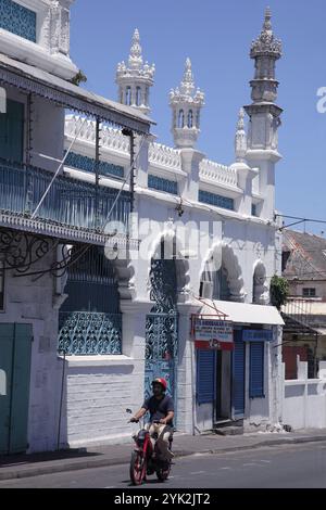 Ile Maurice, Port Louis, Mosquée Jummah Banque D'Images