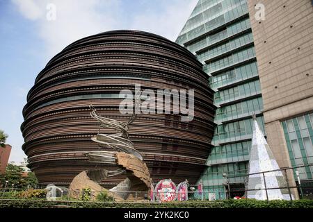 Taiwan, Taipei, Core Pacific City Living Mall Banque D'Images